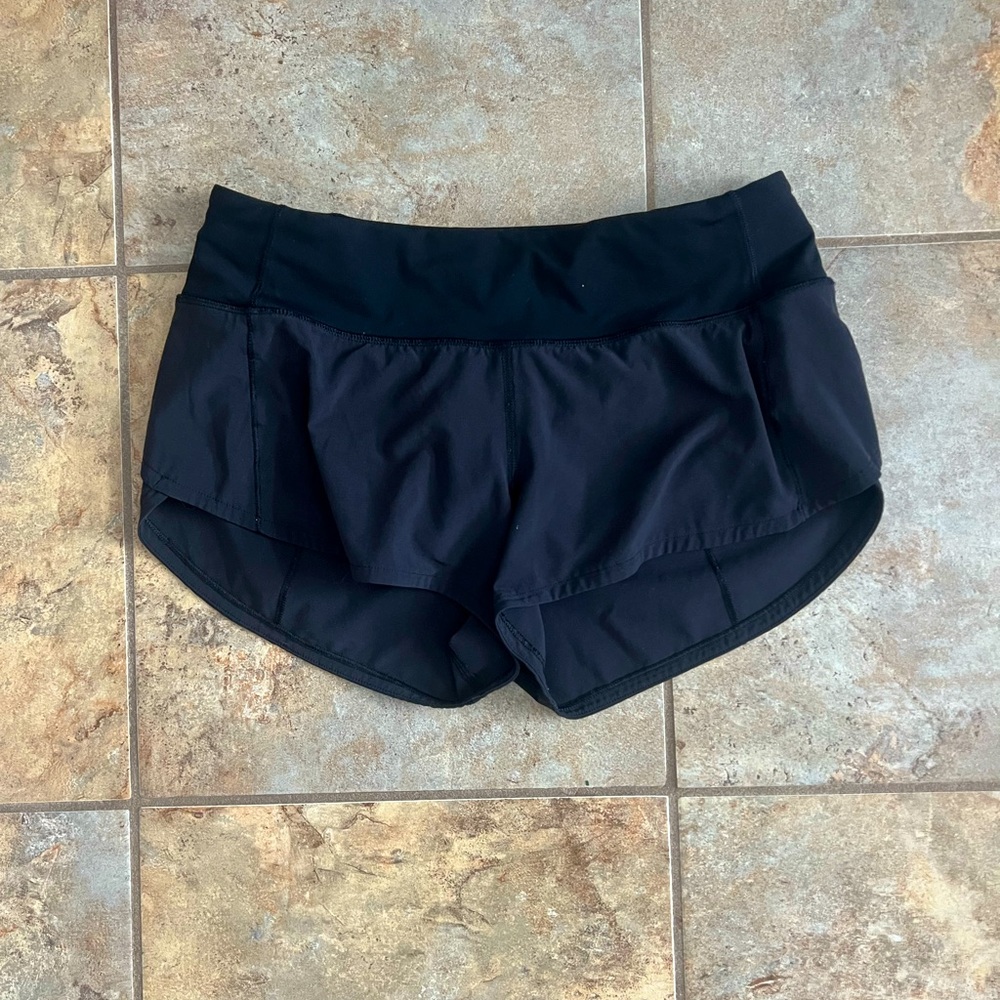 Lululemon black speed up 2.5”